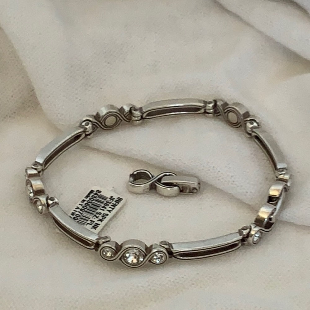 NWT Brighton Infinity Sparkle Bracelet